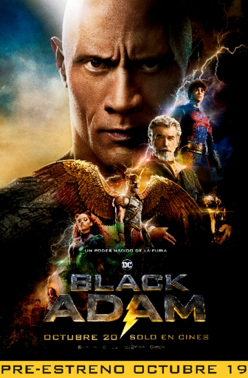 Black Adam 1) Poster de: Black Adam